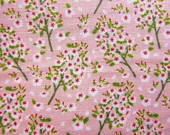 Floral Print Fabric - Cotton Fabric - Tiny Wildflowers - Half Yard