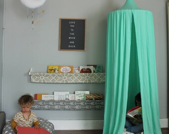 Play Canopy - Mint - Hanging Play Tent