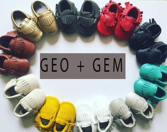Sale Baby Moccasins Baby Moccs Moccs Moccasin Shoes Baby Shoes Soft Soled Shoes Crib Shoes Moccasins
