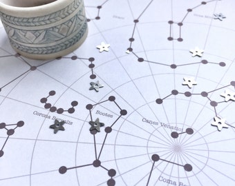 Personalised Star Map | Digital File | A unique map of the stars on a date special to you | Anniversary Present | Birthday Present