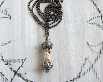 witchcraft amulet - protection - wiccan jewelry witchy necklace occult magick mystical jewelry wicca wiccan herbs spells magick metaphysics