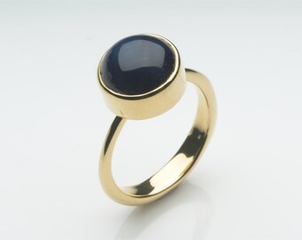 blue star sapphire and 18 ct gold ring medieval influenced gold ring non - Nontraditional Wedding Rings blue star sapphire and 18 ct gold ring medieval influenced gold ring non - Nontraditional Wedding Rings