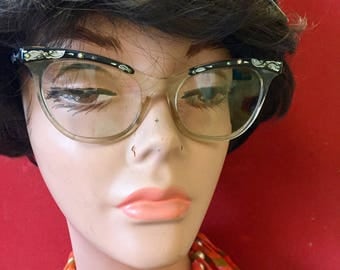 Vintage Women's Horn Rimmed Glasses