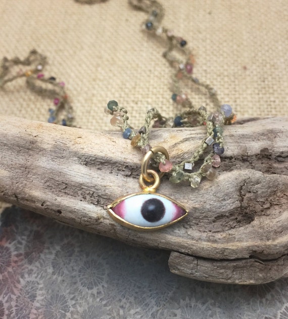 Enamel Protection Eye Charm