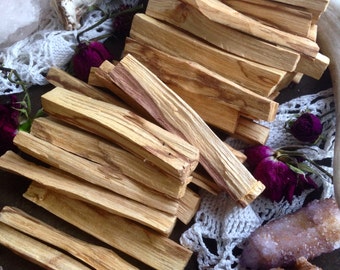 4"-5" Palo Santo Stick/optional Abalone Shell