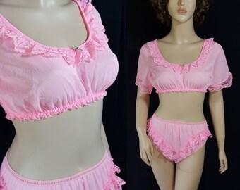 Movie Star Lingerie, Pin Up lingerie, Babydoll Pajamas
