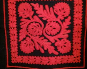 Vintage Hungarian Felt Doily