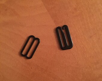 Hardware: Hook with Slider for Size Adjustment for Bow Ties and Neckties