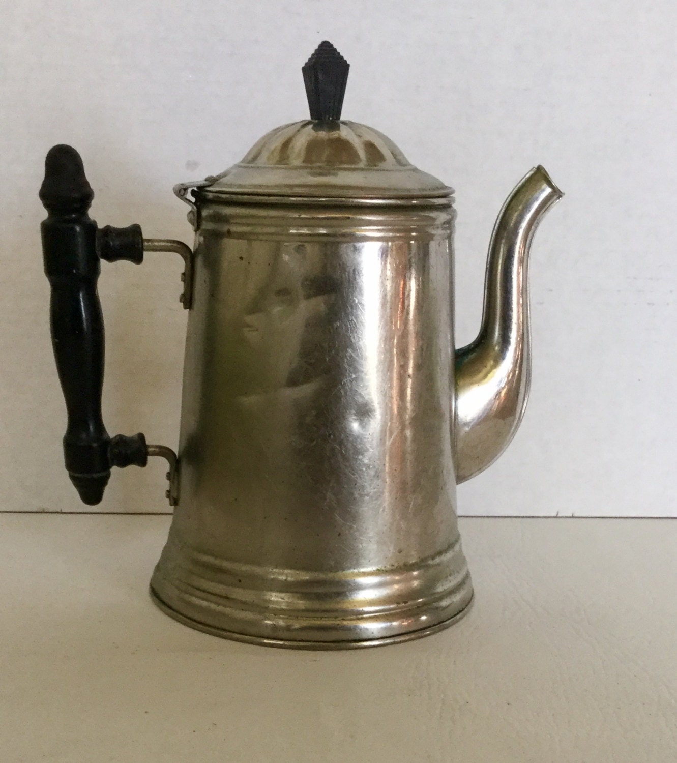 Vintage Rome Metal Ware Coffee Pot Tea Kettle by chriscre on Etsy