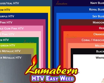 2 test sheets 3"x6" Siser HTV Easyweed Heat Transfer Vinyl, t- shirt film, Craft Sign cutters, iron on lumabern easy weed