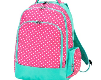 Backpack, Monogrammed backpack,Dottie Collection, Lunch box TOP SELLER