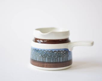Rörstrand - AMANDA - Gravy Boat / sauce Bowl - 1970s - Christina Campbell - Scandinavian midcentury tableware