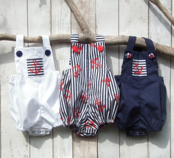 Baby Boy Newborn to 3T Baby Boy Rompers Baby Boy Clothing