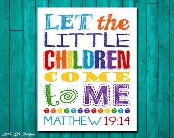 Christian Wall Art. Children's Room Decor. I am a child of