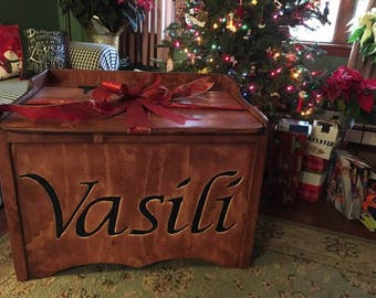 personalized toy box etsy