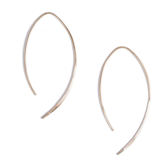 Gold Threader Earrings Sterling Silver Threader Earrings Wire