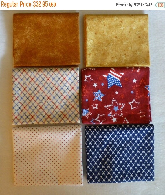 CLEARANCE SALE Cotton Fabric Quilt Home by SuesFabricNSupplies