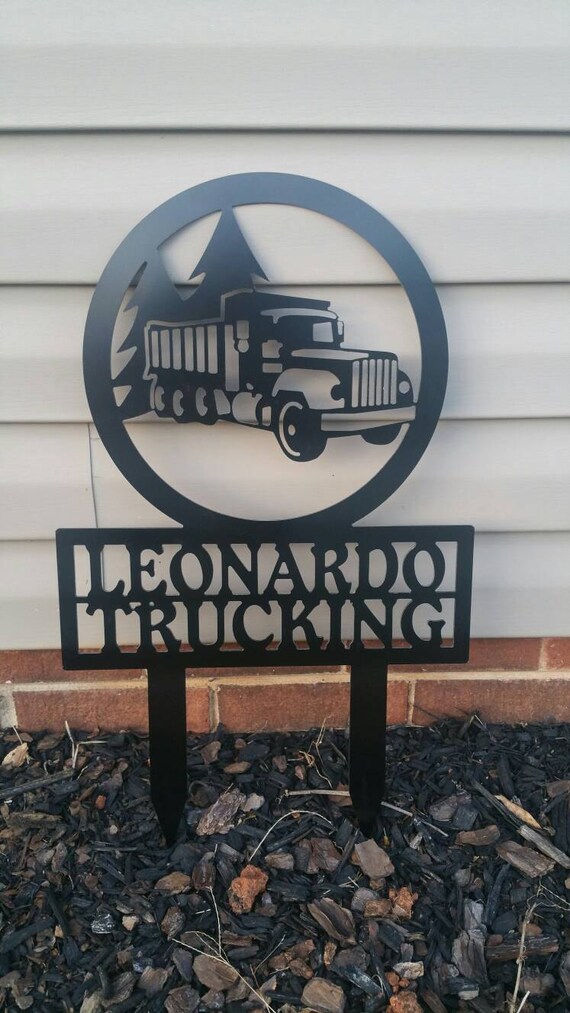 Personalized Dump Truck Yard Sign / by SecondNatureDesigns1