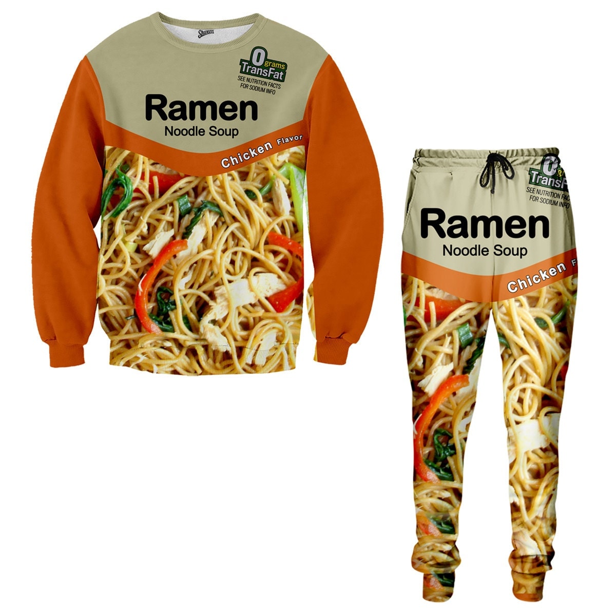 ramen noodle sweatpants