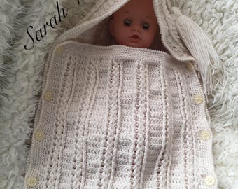 Crochet baby cocoon | Etsy