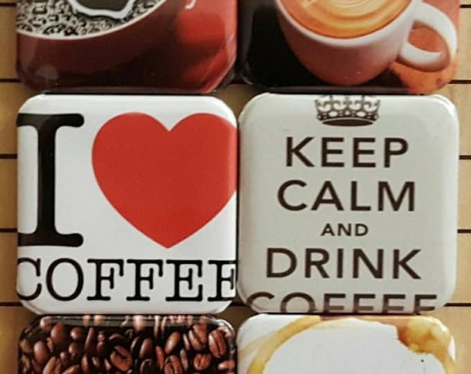 Magnets, Coffee, Coffee Art, Fridge Magnets, Coffee Art, Cute Magnets, Coffee Magnet