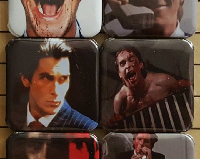 Fridge Magnets, American Psycho, Psycho, Horror Art, Kitchen Magnets