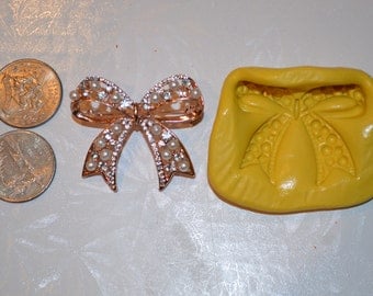 Bow Silicone Mold, Bow Silicone Mould, Bow mold, bow mould, bow resin mold, bow chocolate mold