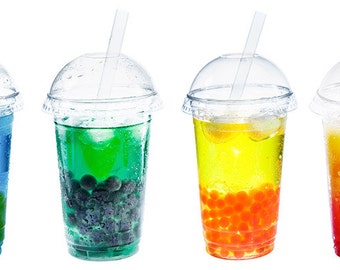 Bubble Tea Glass Drinking Straws