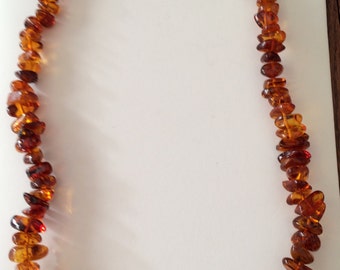 Chunky Baltic Amber Necklace