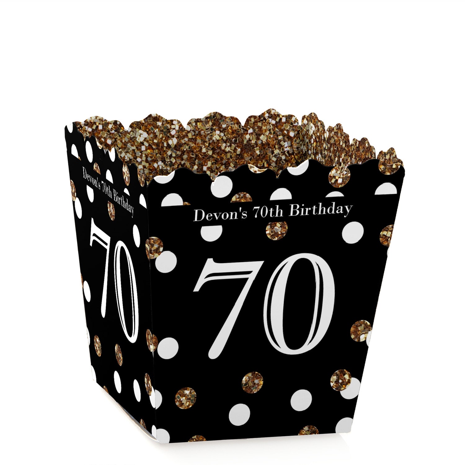 Ideas For 70th Birthday Party Favors