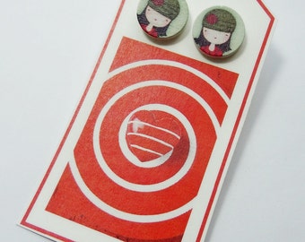 Hi girl - wood studs