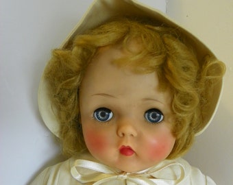 Vintage Madame Alexander baby doll Rosebud from the 50's