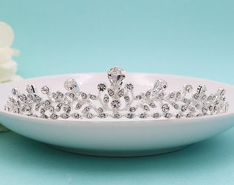 Bridal tiara headpiece, wedding tiara, wedding headpiece, rhinestone tiara, crystal tiara, crystal bridal accessories, tiara 205294474
