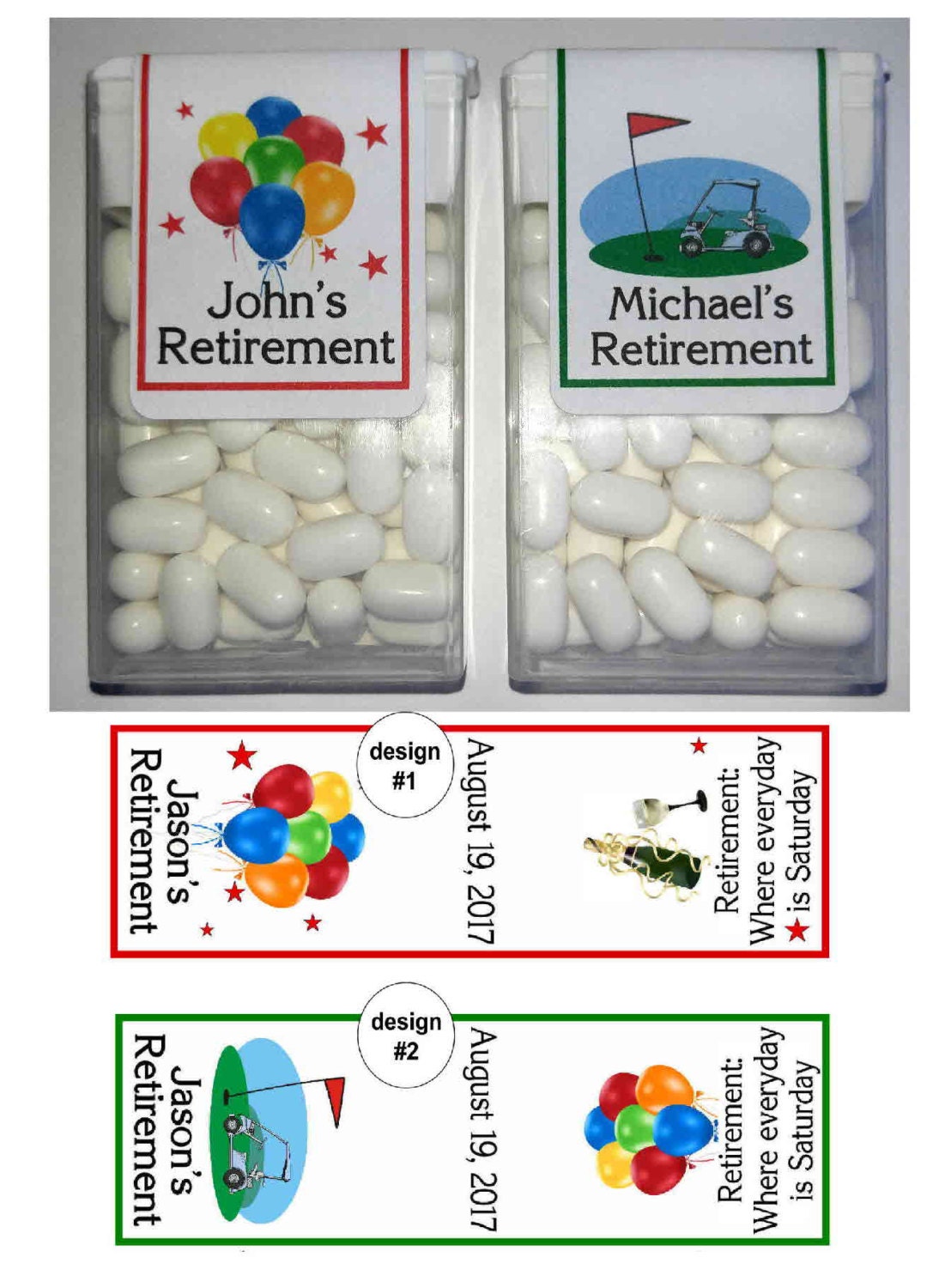 28-retirement-party-favors-tic-tac-labels-free-shipping