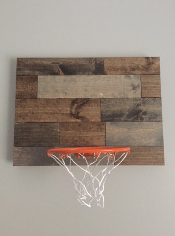 Vintage Designed Basketball Goal DIY Wall Decor Wall Art