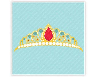 Disney, Elena of Avalor, Princess, Crown, Illustration, TShirt Design, Cut File, svg, pdf, eps, png,dxf