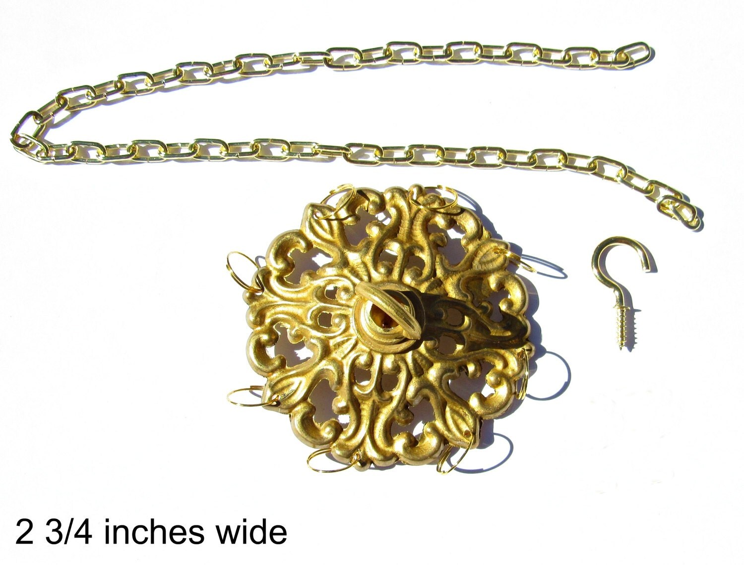 Wind Chime Parts Brass Bobech Wind Chime Canopy Crystal Parts Sun Catcher