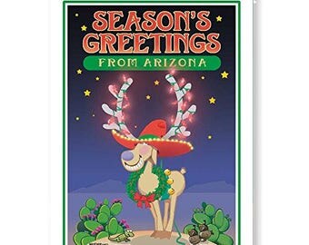 Christmas cards southwest theme