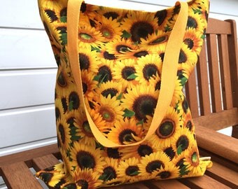 Yellow - Handcrafted Cotton Shopping Hand Bag 02