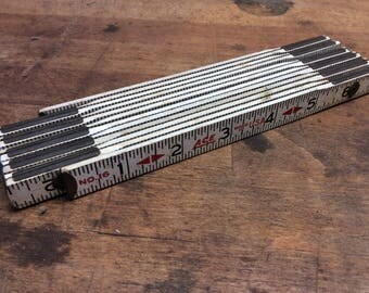 Vintage carpenter's ruler