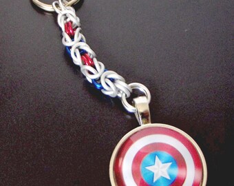 Captain america ring | Etsy