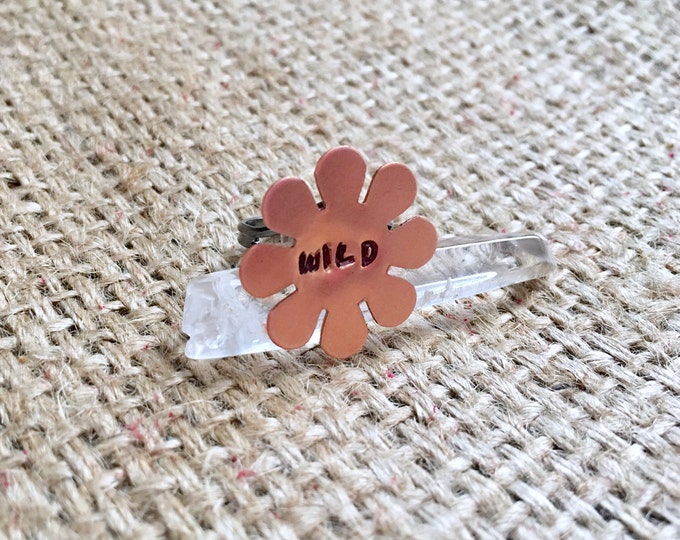 Stamped Flower Ring, Wild Ring, Bohemian Flower Ring, Copper Flower Ring, Stamped Hippie Ring, Wildflower Ring, Free Spirit Ring