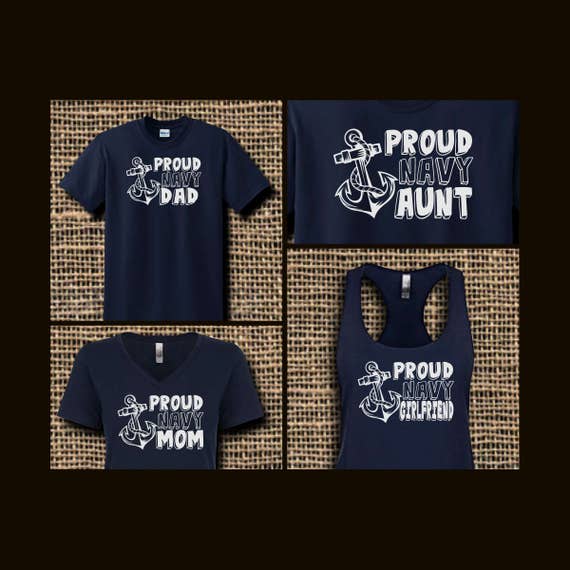 proud navy family shirts