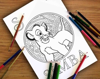 Download Disney zentangle | Etsy