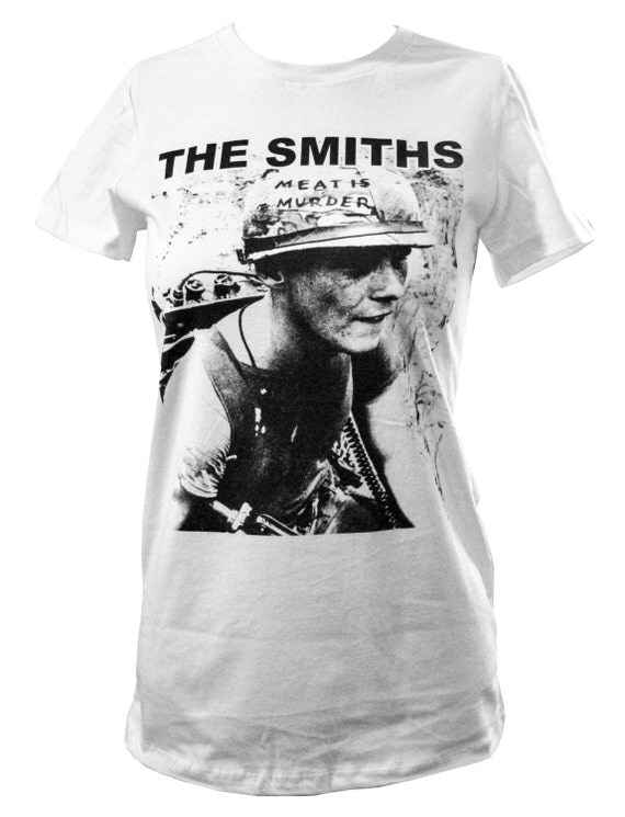 The Smiths Shirt Meat Is Murder T Shirt Ladies / Teen Fit
