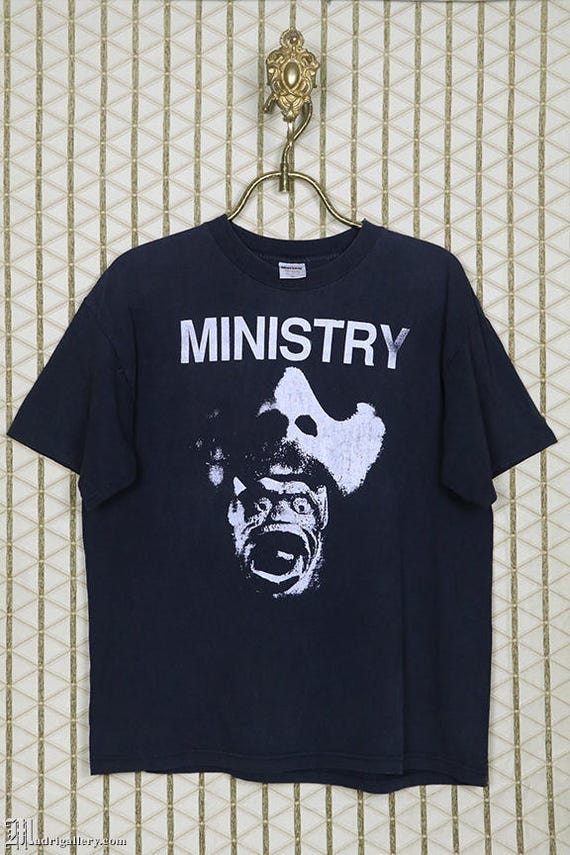 vintage ministry t shirt