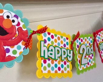 Sesame Street Birthday Banner /sesame street Name Banner / sesame street party