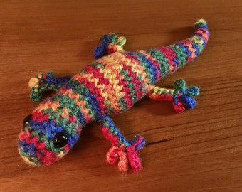 Crochet gecko | Etsy