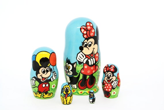 mickey nesting dolls