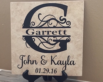 Family Name Sign, Name Plaque, Family Name, Established Sign, Last Name Sign, Name Sign, Family Sign, Wedding, Anniversary, Gifts,